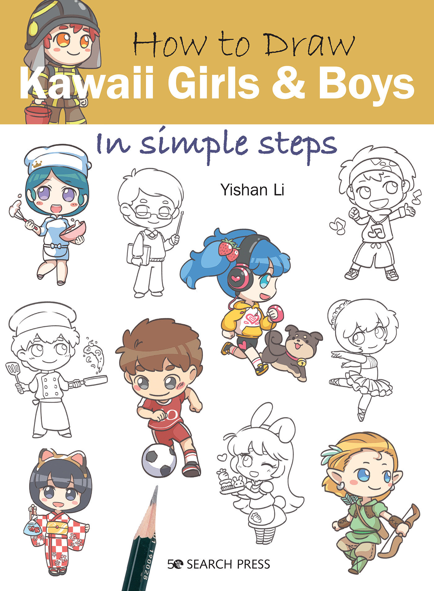 How To Draw Kawaii Girls & Boys