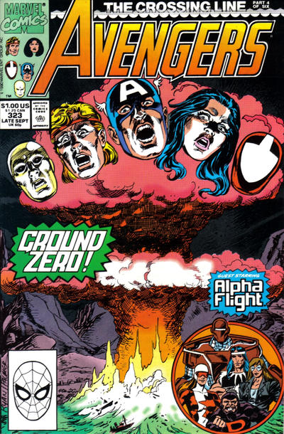 The Avengers #323 [Direct]-Very Good (3.5 – 5)