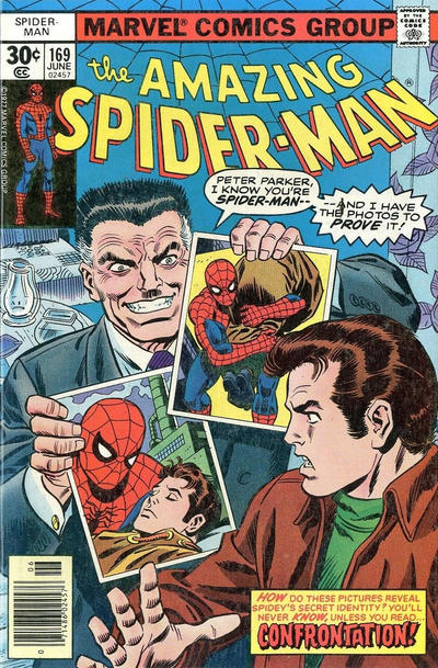 The Amazing Spider-Man #169 [30¢]-Fine