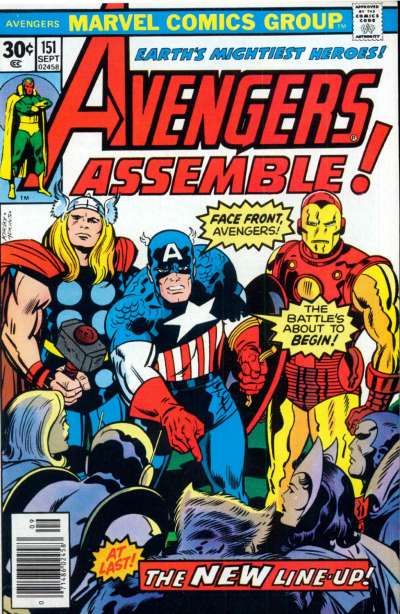 The Avengers #151-Very Good 