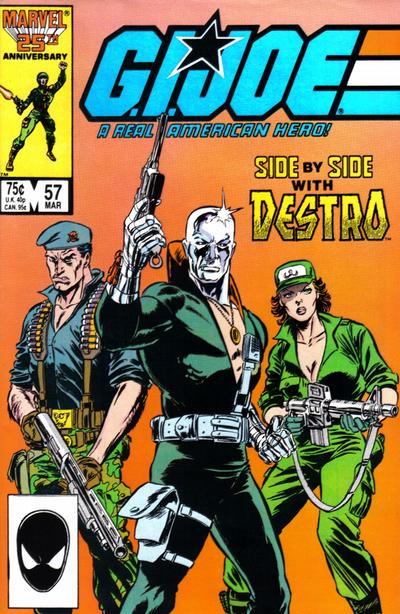 G.I. Joe, A Real American Hero #57 [Direct]-Fine (5.5 – 7)