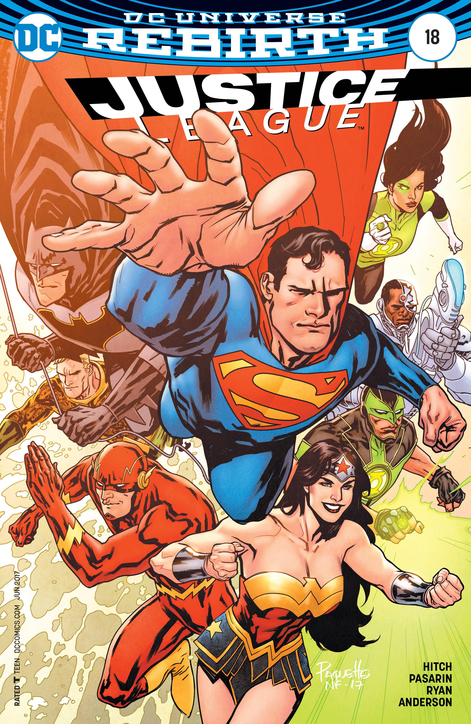 Justice League #18 Variant Edition (2016)