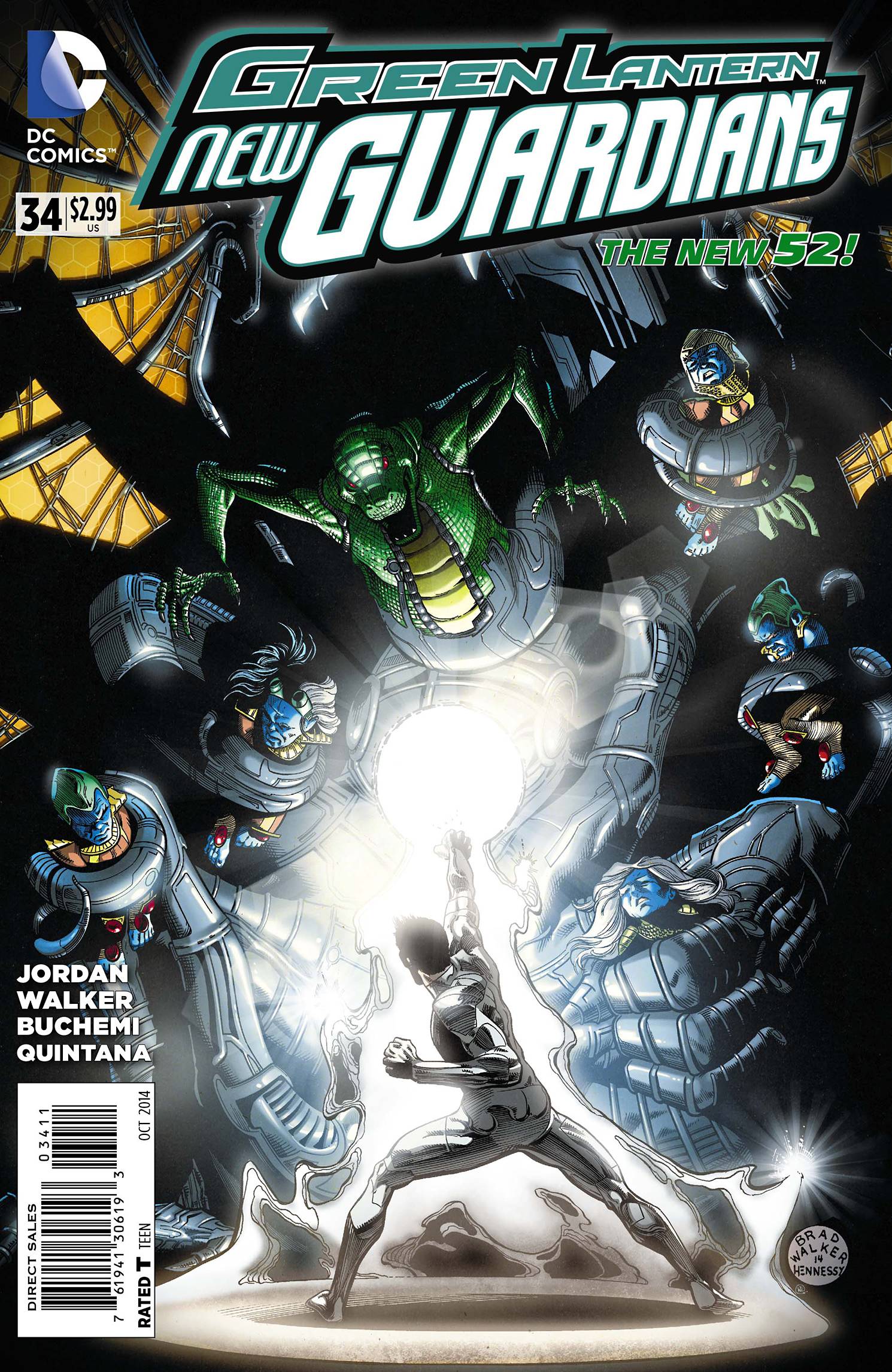 Green Lantern New Guardians #34 (2011)