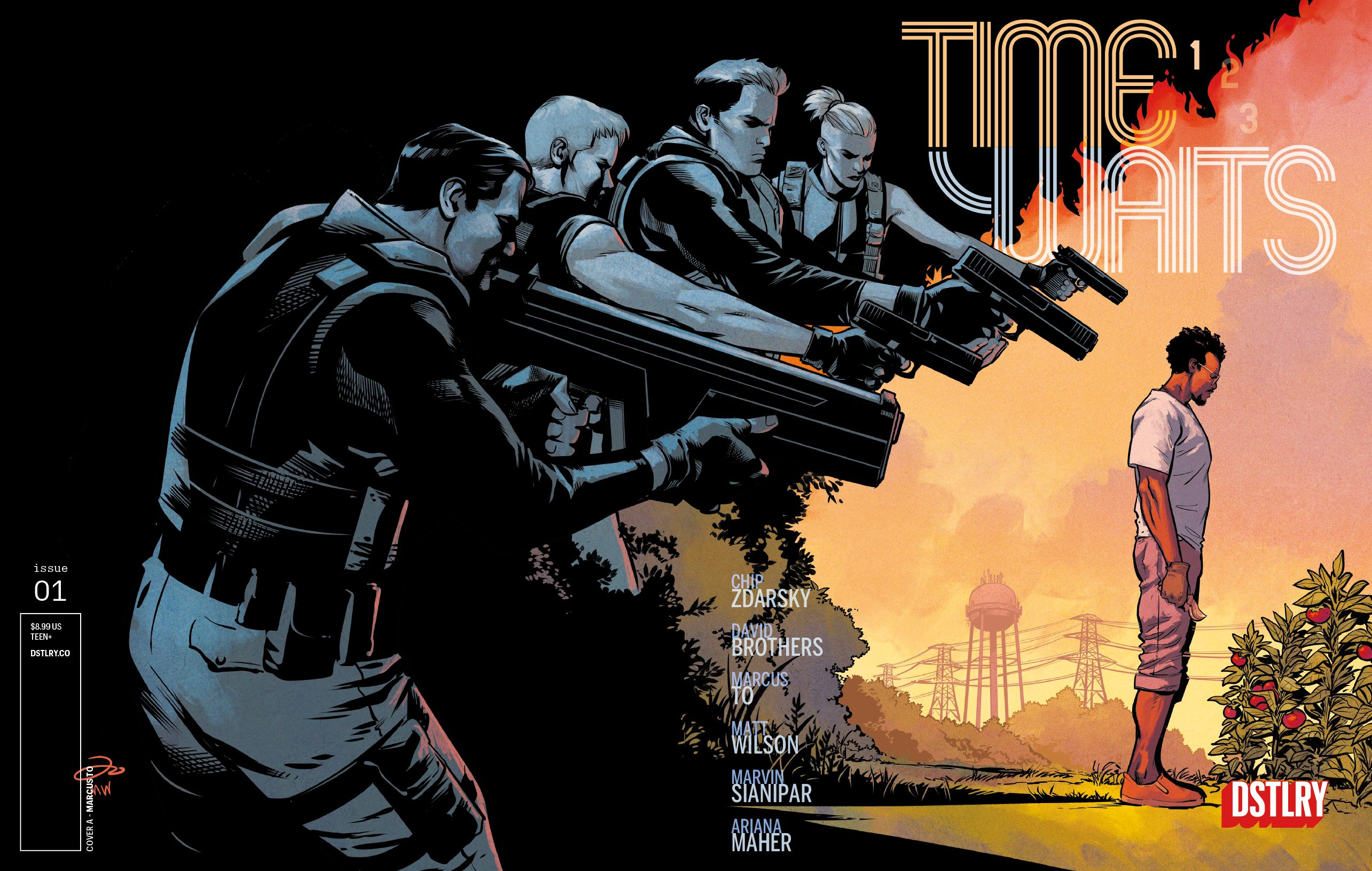 Time Waits #1 Cover A Marcus To (Of 4)