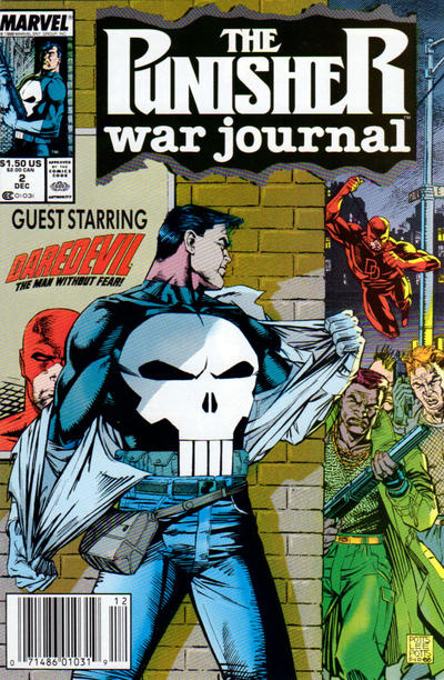 The Punisher War Journal #2 [Newsstand]-Near Mint (9.2 - 9.8)