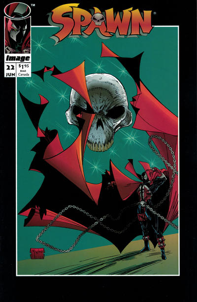 Spawn #22 [Direct](1992) -Very Fine (7.5 – 9)