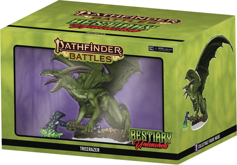 Pathfinder Battles Bestiary Unleashed Treerazer Premium Set