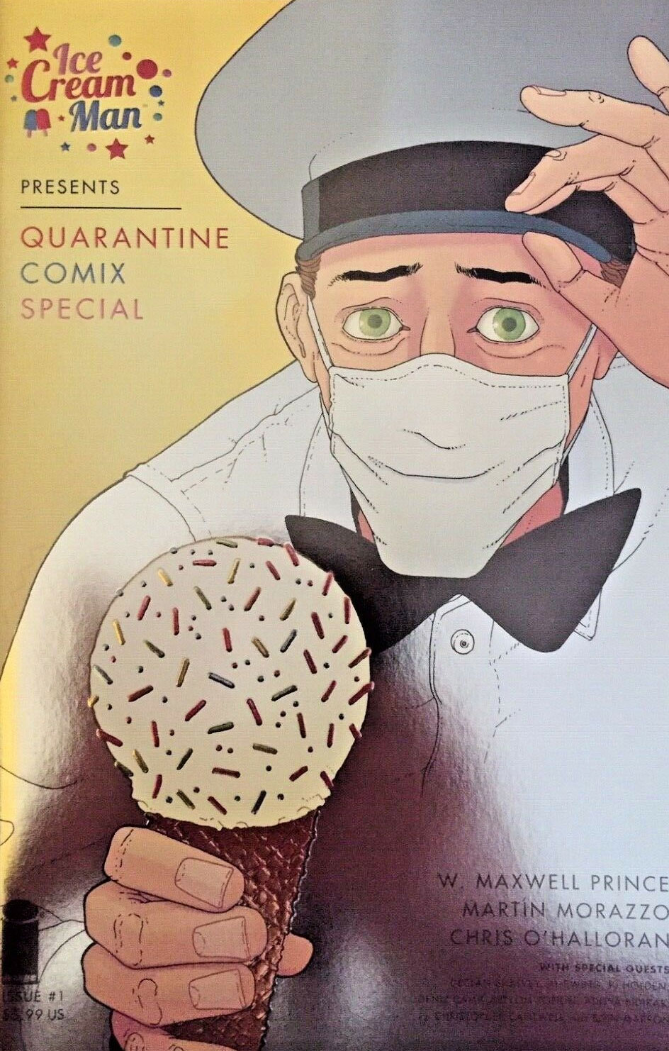 Ice Cream Man Presents Quarantine Comix #1 Thank You Foil Variant