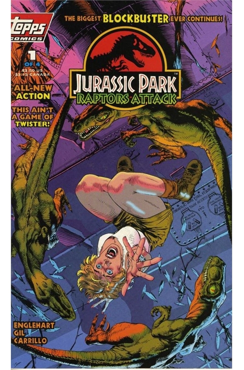 Jurassic Park: Raptors Attack Limited Series Bundle Issues 1-4