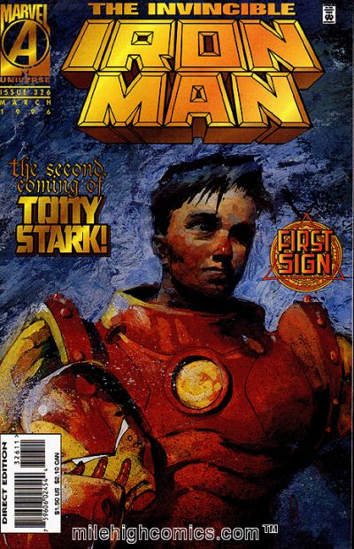 Iron Man #326 [Direct Edition]-Fine (5.5 – 7)