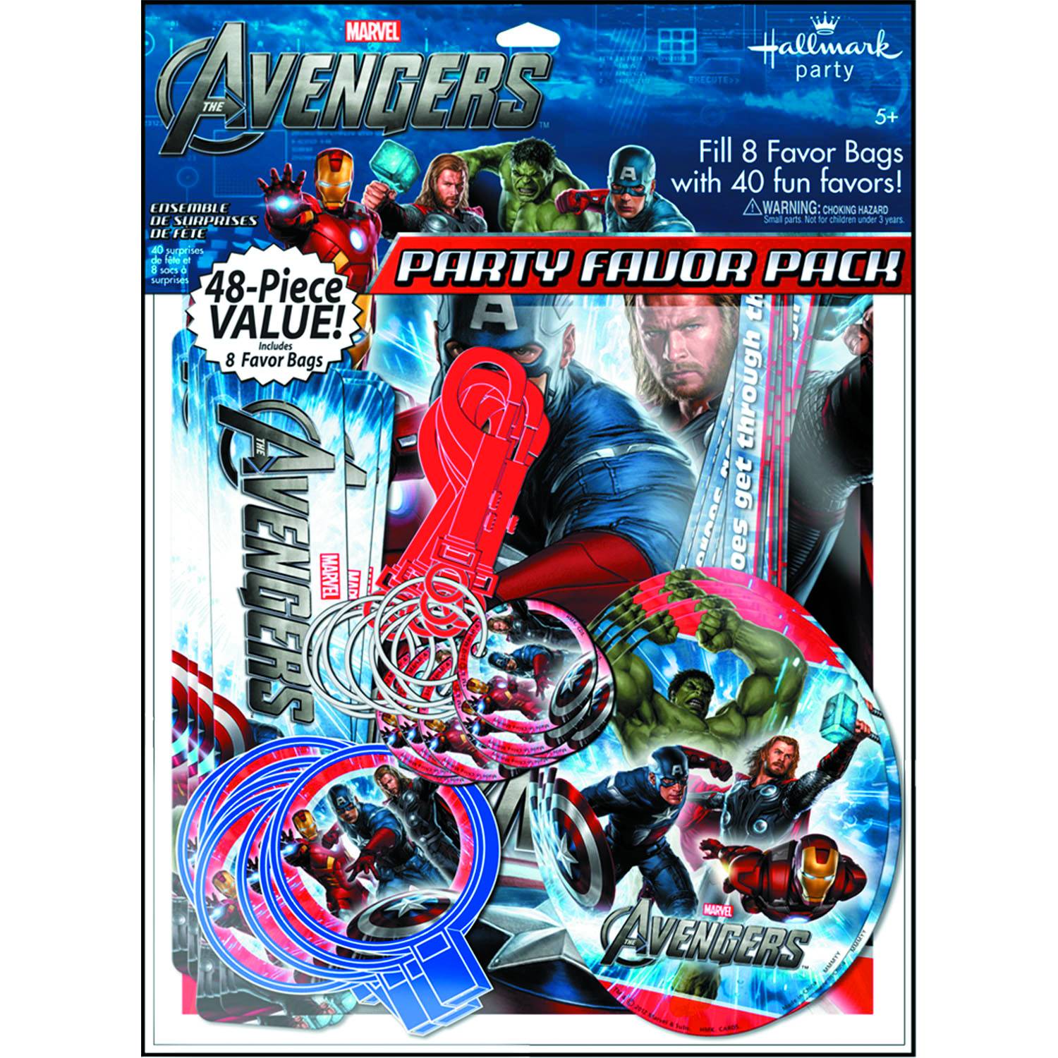 Avengers Party Favor Pack 8 Pack 6 Piece Cs