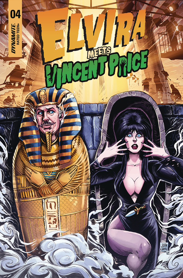 Elvira Meets Vincent Price #4 Cover B Samu