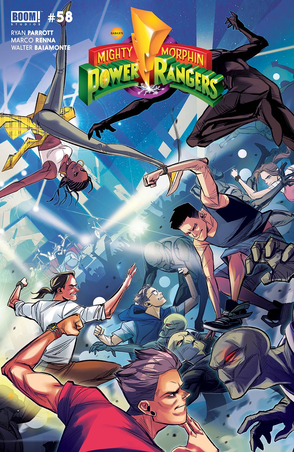 Mighty Morphin #2 Cover B Carlini Legacy Variant