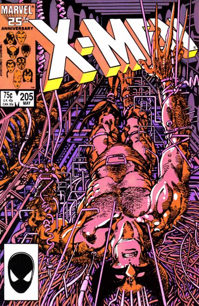 The Uncanny X-Men #205 [Direct] - Fn/Vf