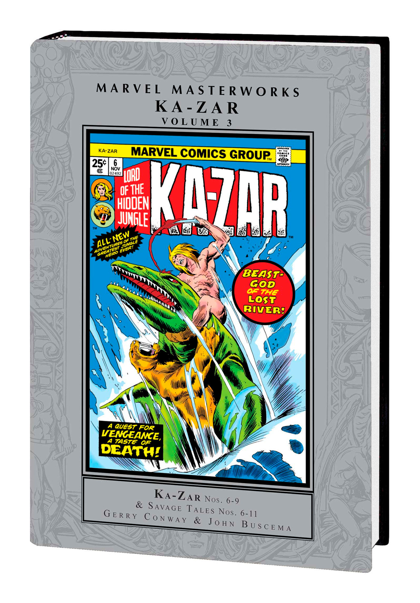 Marvel Masterworks Ka-Zar Hardcover Volume 3