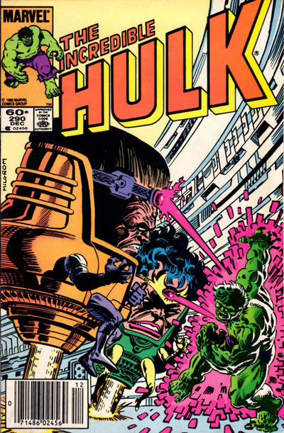 The Incredible Hulk #290 [Newsstand]-Very Good (3.5 – 5)