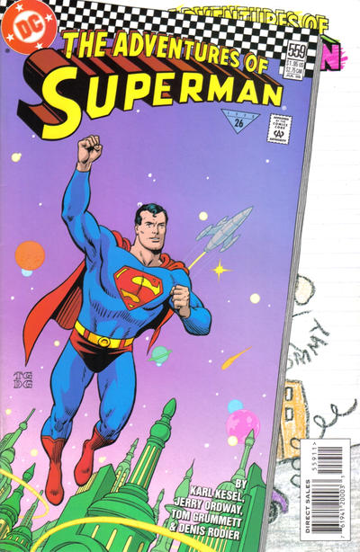 Adventures of Superman #559 [Direct Sales]-Very Fine (7.5 – 9)