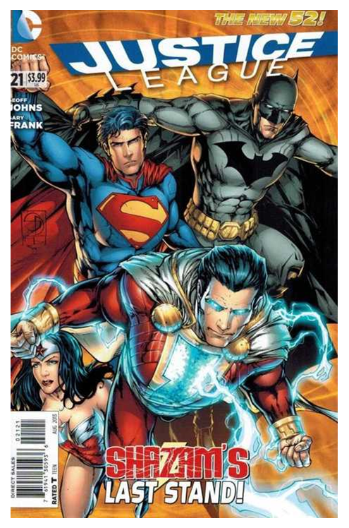 Justice League #21 1 for 25 Incentive Doug Mahnke (2011)