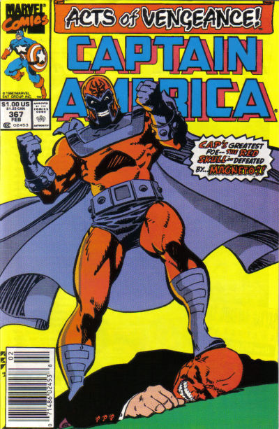 Captain America #367 [Newsstand]