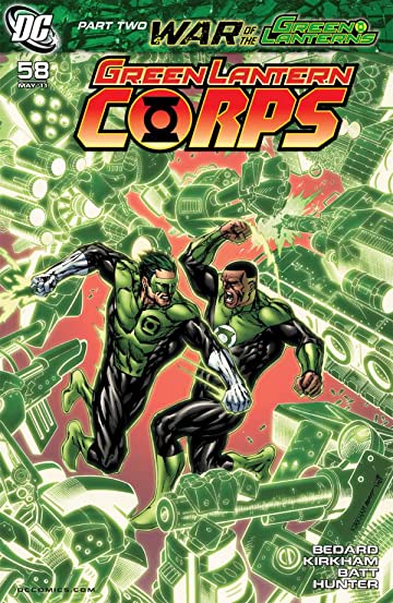 Green Lantern Corps #58 (War of the Green Lanterns) (2006)