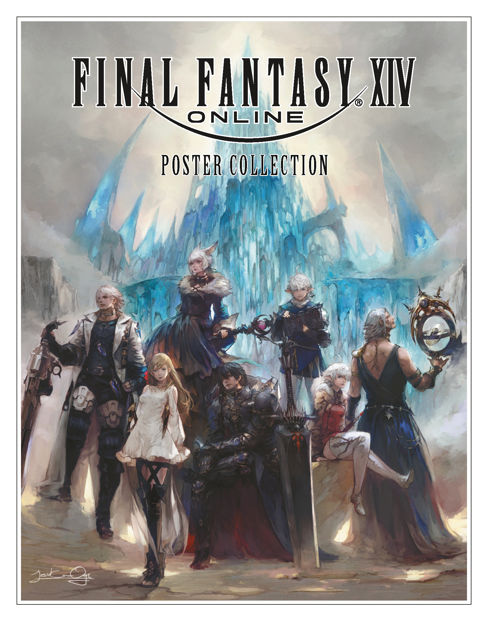Final Fantasy XIV Poster Collected Soft Cover (Mature)