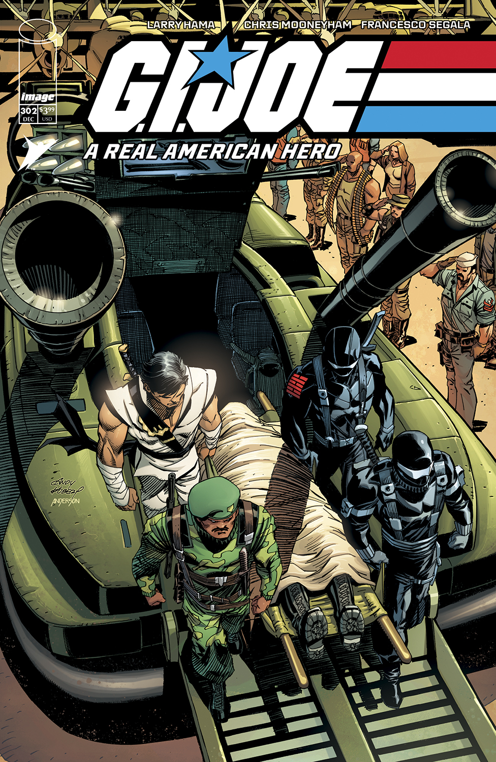 GI Joe A Real American Hero #302 Cover A Kubert & Anderson