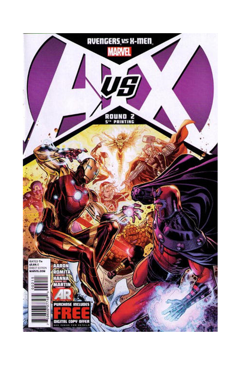 Avengers Vs X-Men #2 (Of 12) 5th Printing Cheung Variant Avx