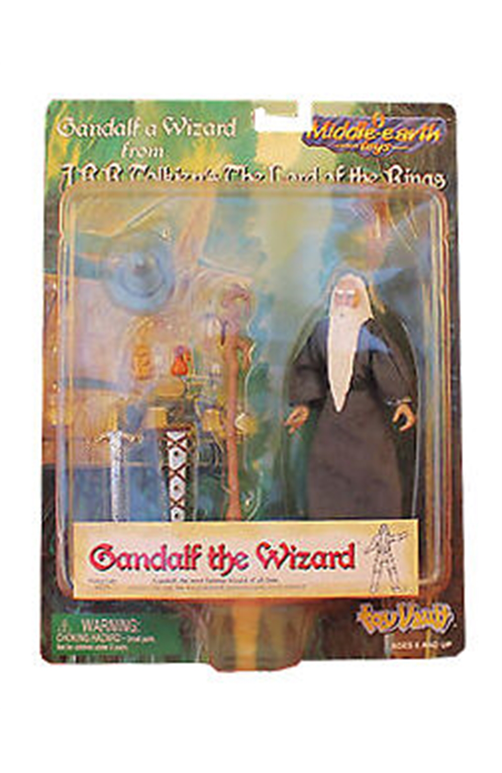 Toy Vault Lord of The Rings Gandalf The Wizard Action Figure