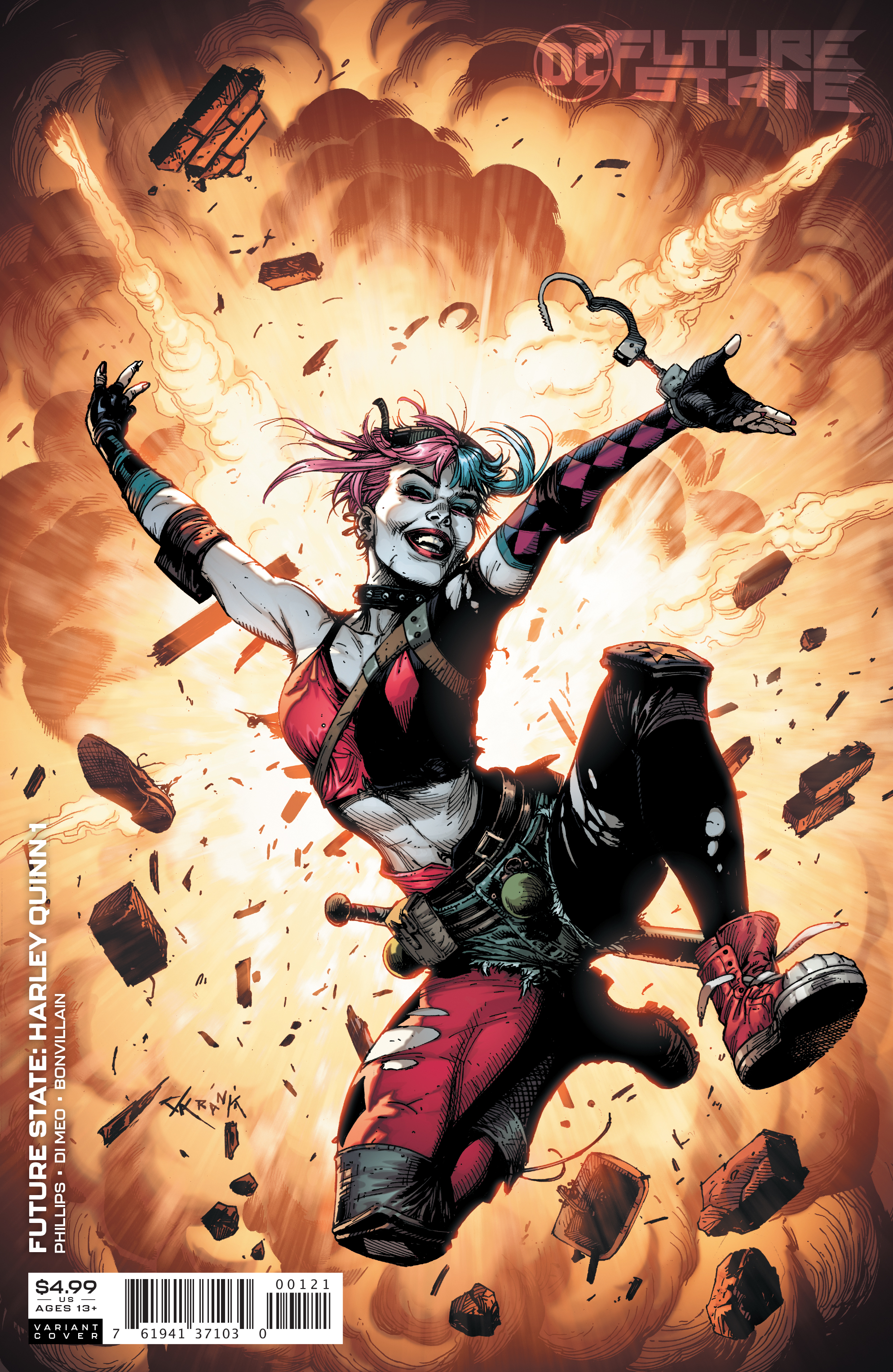 Future State Harley Quinn #1 Cover B Gary Frank Card Stock Variant (Of 2)