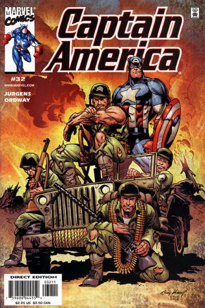 Captain America #32 (1998) Direct Edition]-Fine (5.5 – 7)