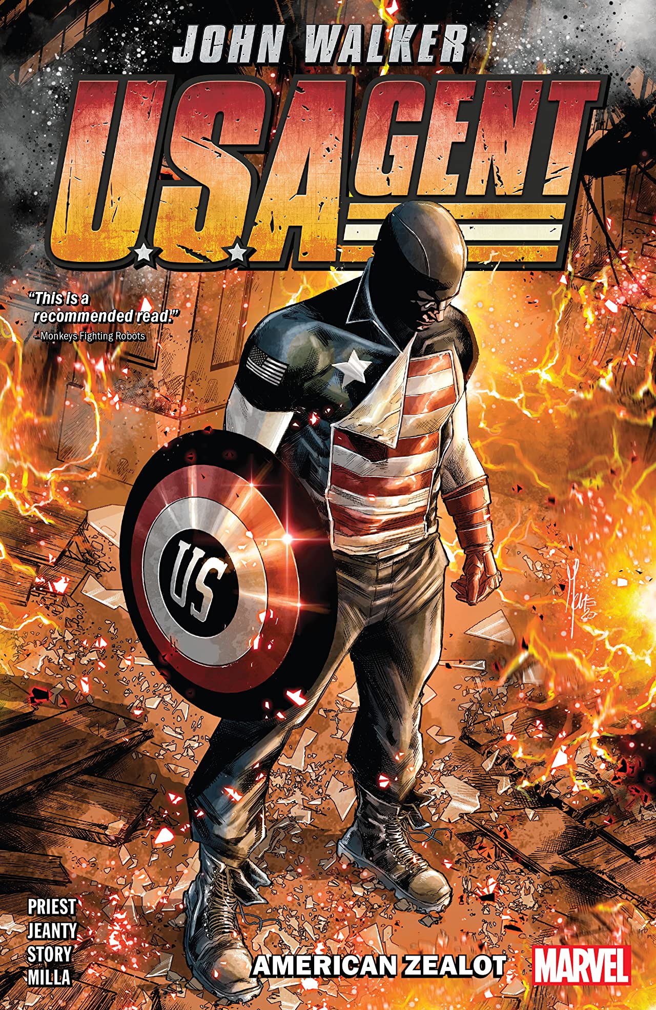 US Agent Graphic Novel American Zealot