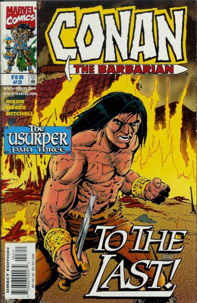 Conan The Barbarian: The Usurper #3-Very Fine (7.5 – 9)