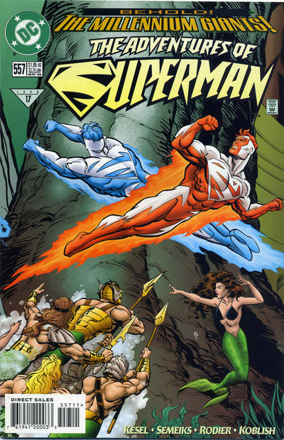 Adventures of Superman #557 [Direct Sales]-Very Fine (7.5 – 9)