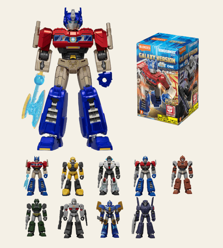 Blokees Transformers One Galaxy Ver 5 Mini Model Blind Mystery Box