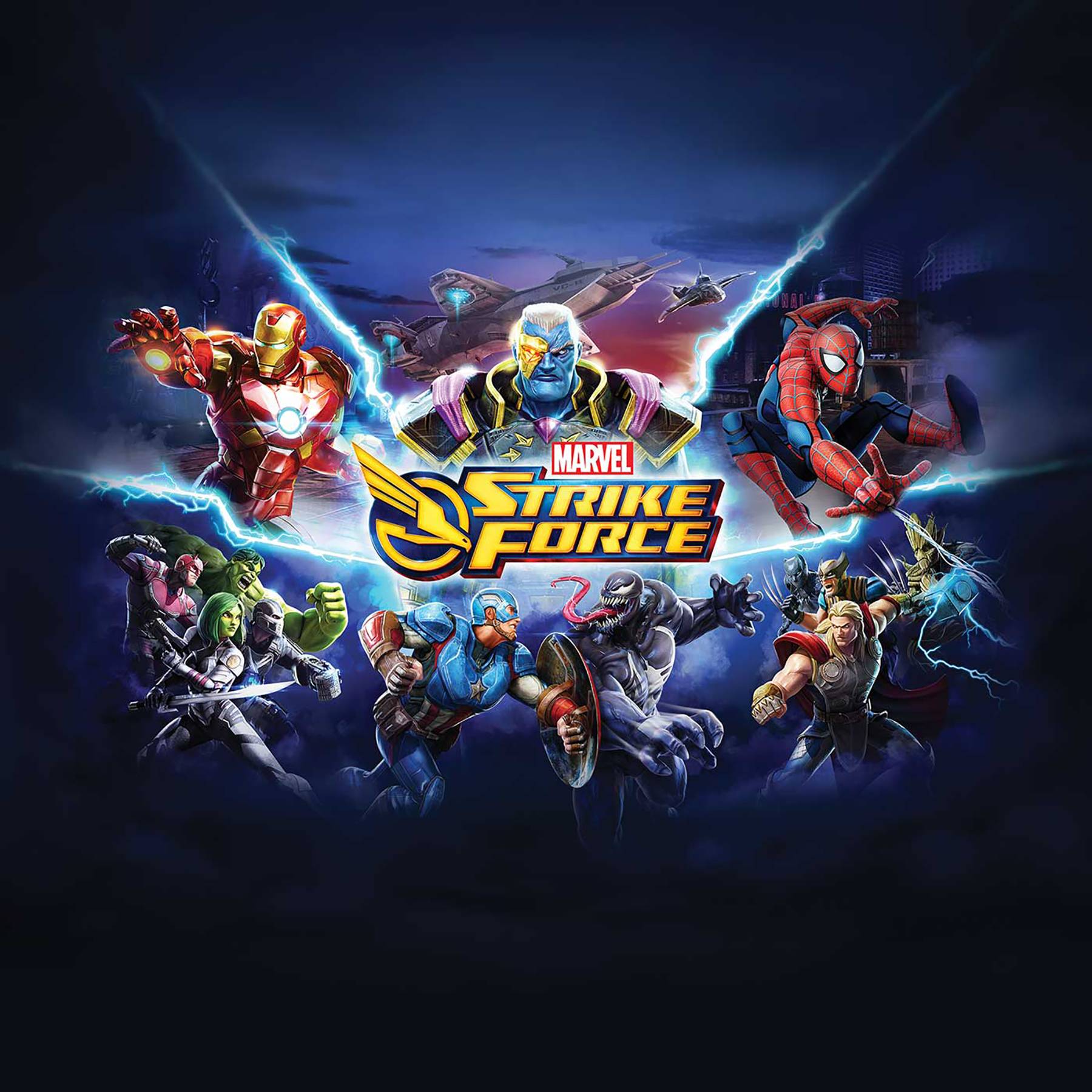 Marvel Strike Force Hardcover Art of Game