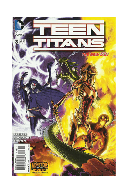 Teen Titans #3 Monsters Variant Edition