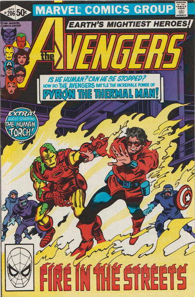 The Avengers #206 [Direct]-Fine 