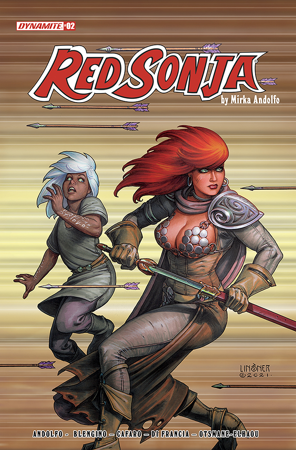 Red Sonja #2 Cover C Linsner (2021)