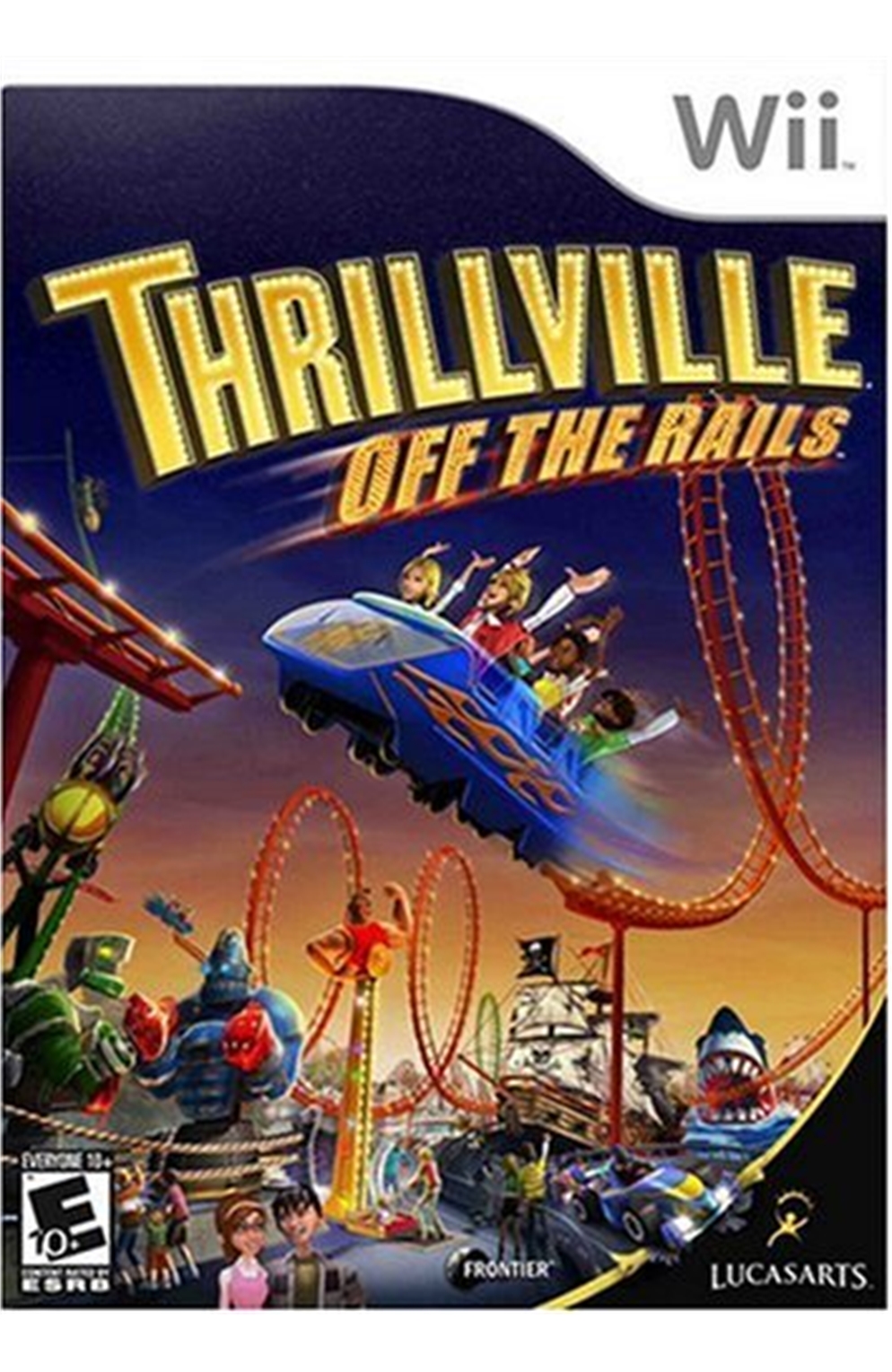 Nintendo Wii Thrillville Off The Rails