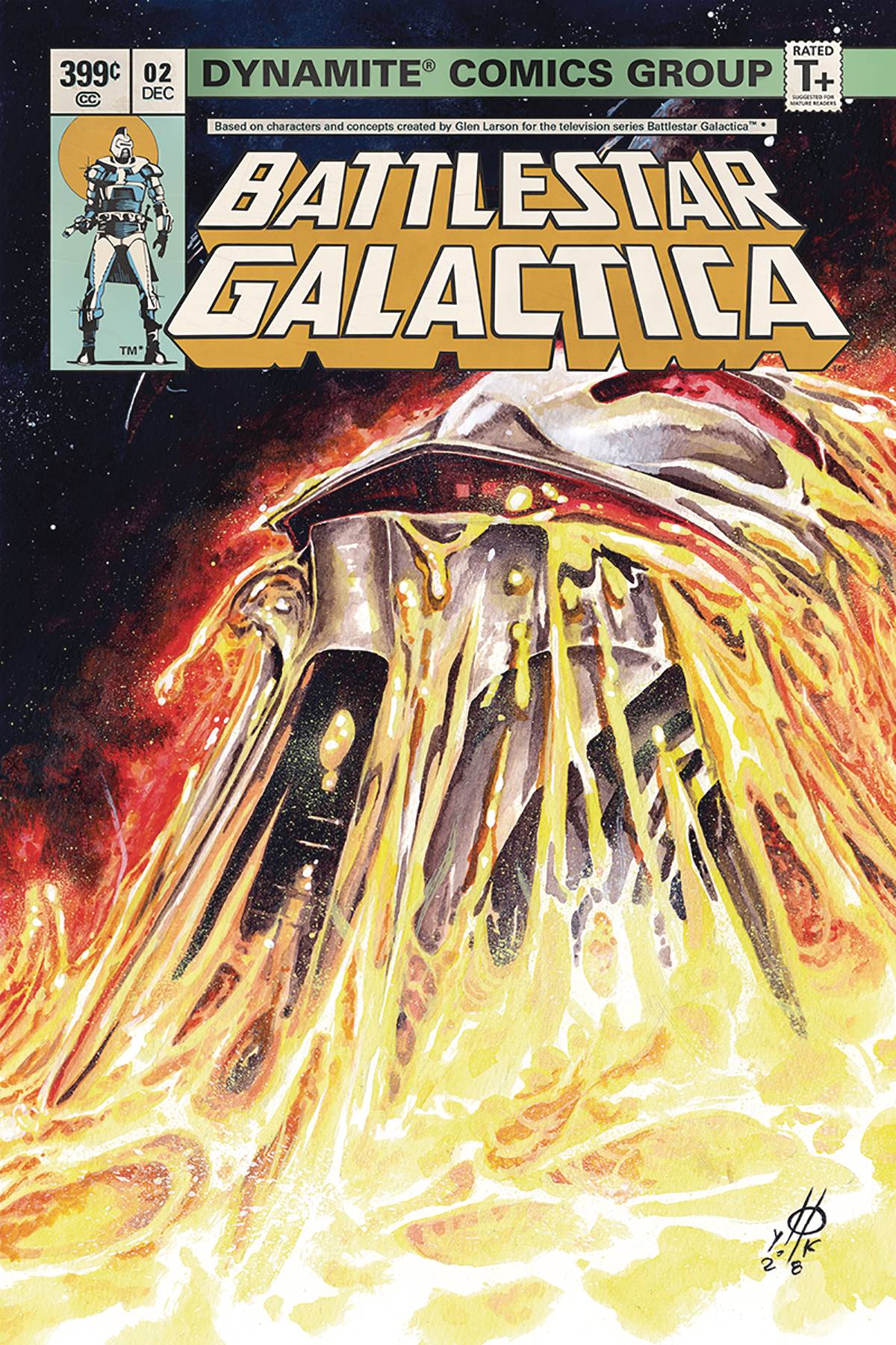 Battlestar Galactica Classic #2 Cover A Rudy