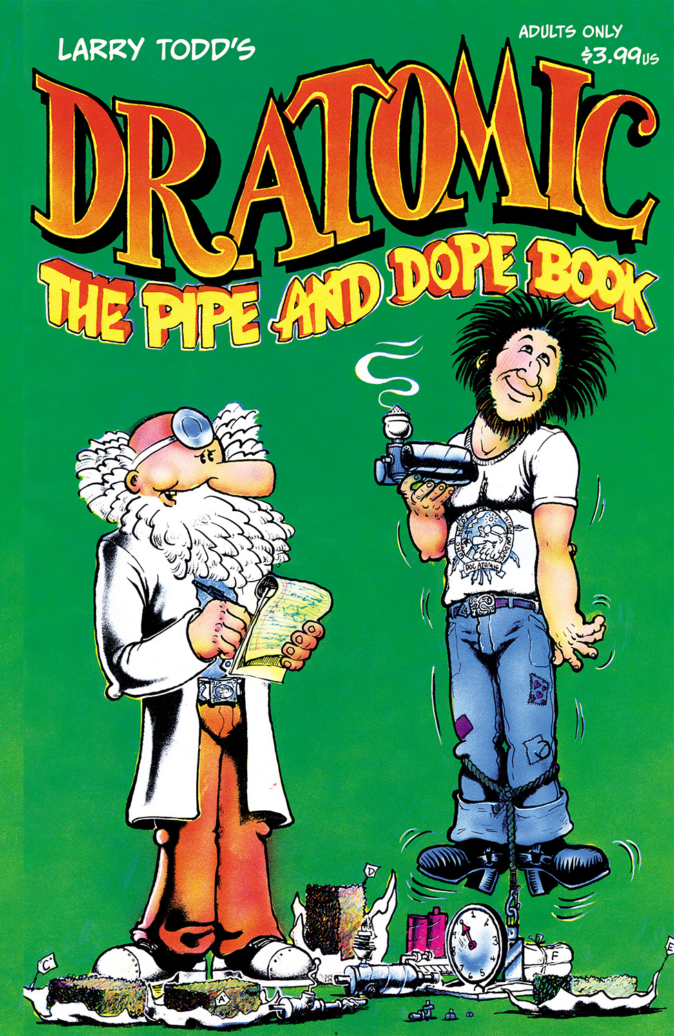 Dr Atomic Pipe & Dope Book (One-Shot) Cover A Larry Todd (Mature)