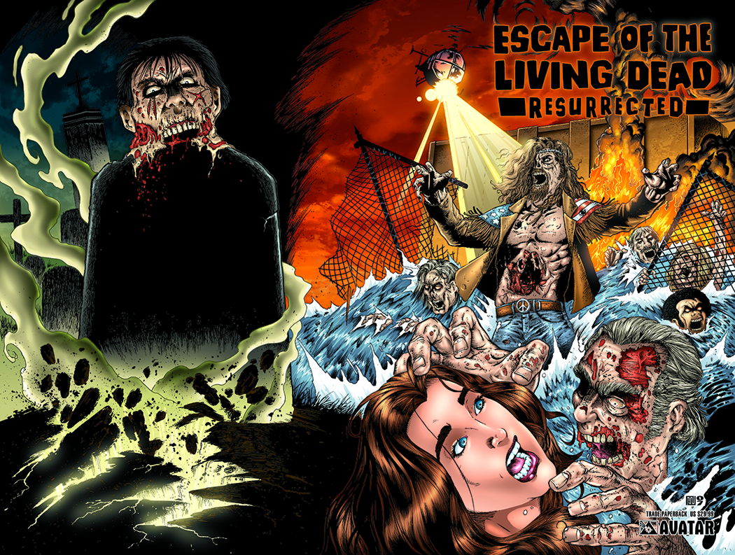 Escape of the Living Dead Resurrected Graphic Novel (Mature)