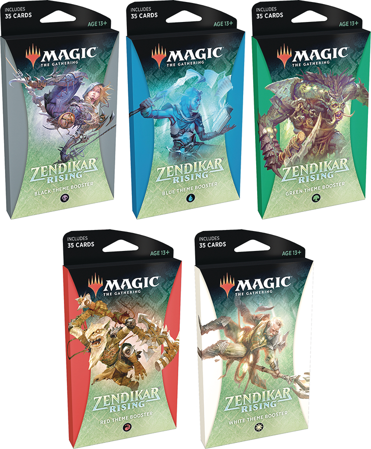 Magic The Gathering TCG Zendikar Rising Theme Booster Display (12Ct)