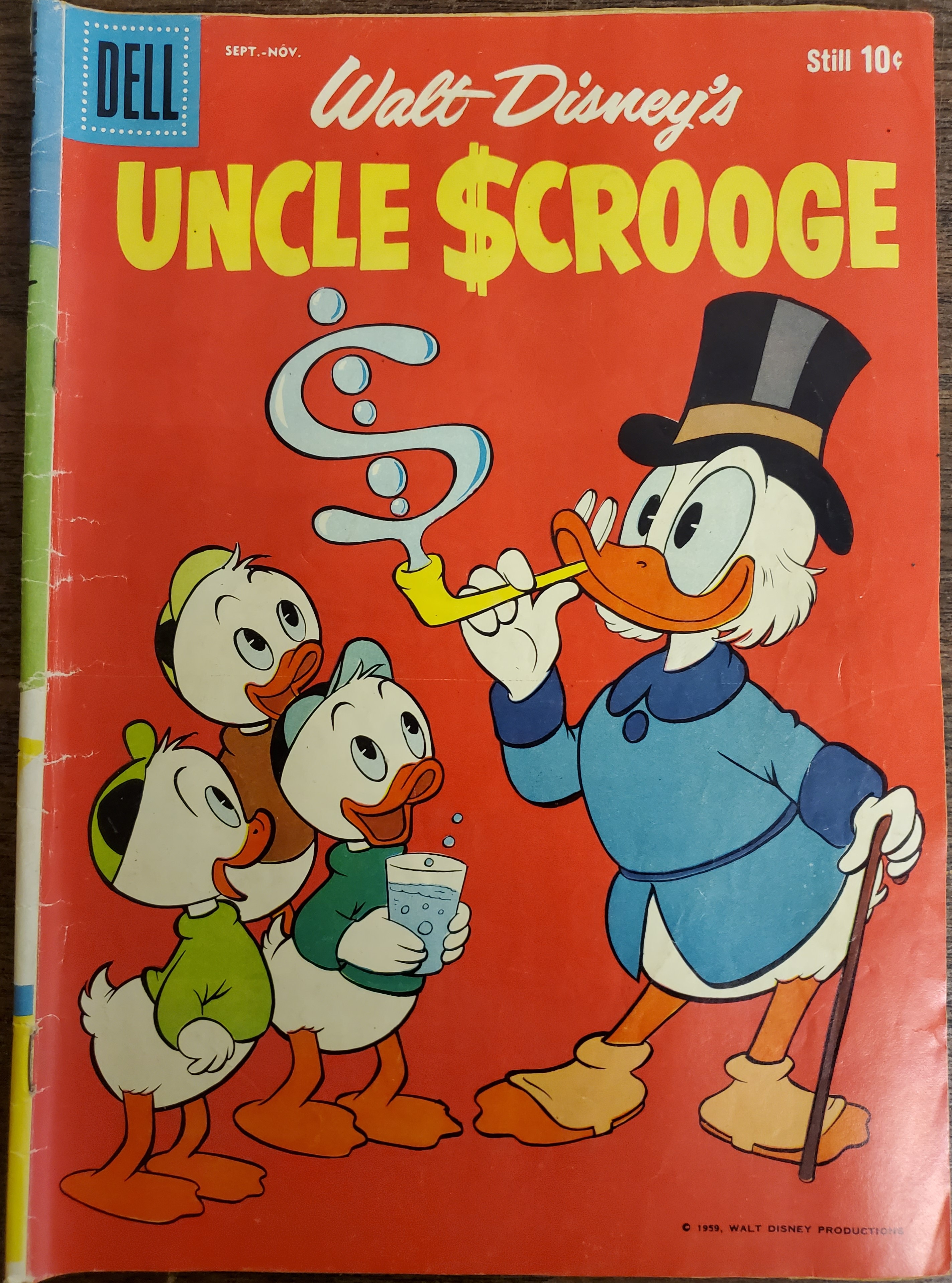 Walt Disney's Uncle Scrooge #27 (1953)- G/Vg 3.0