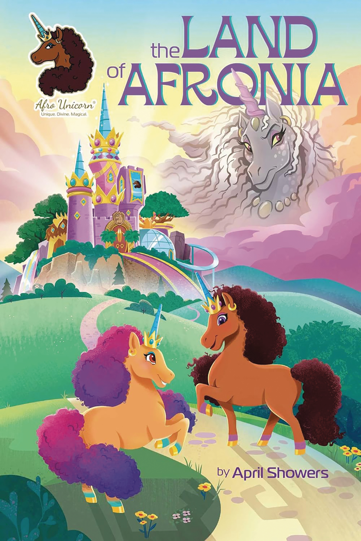 Afro Unicorn Graphic Novel Volume 1 Land of Afronia