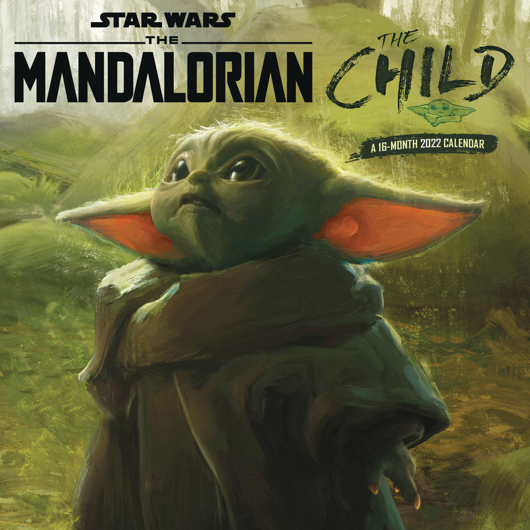 Star Wars The Mandalorian The Child 2022 Wall Cal