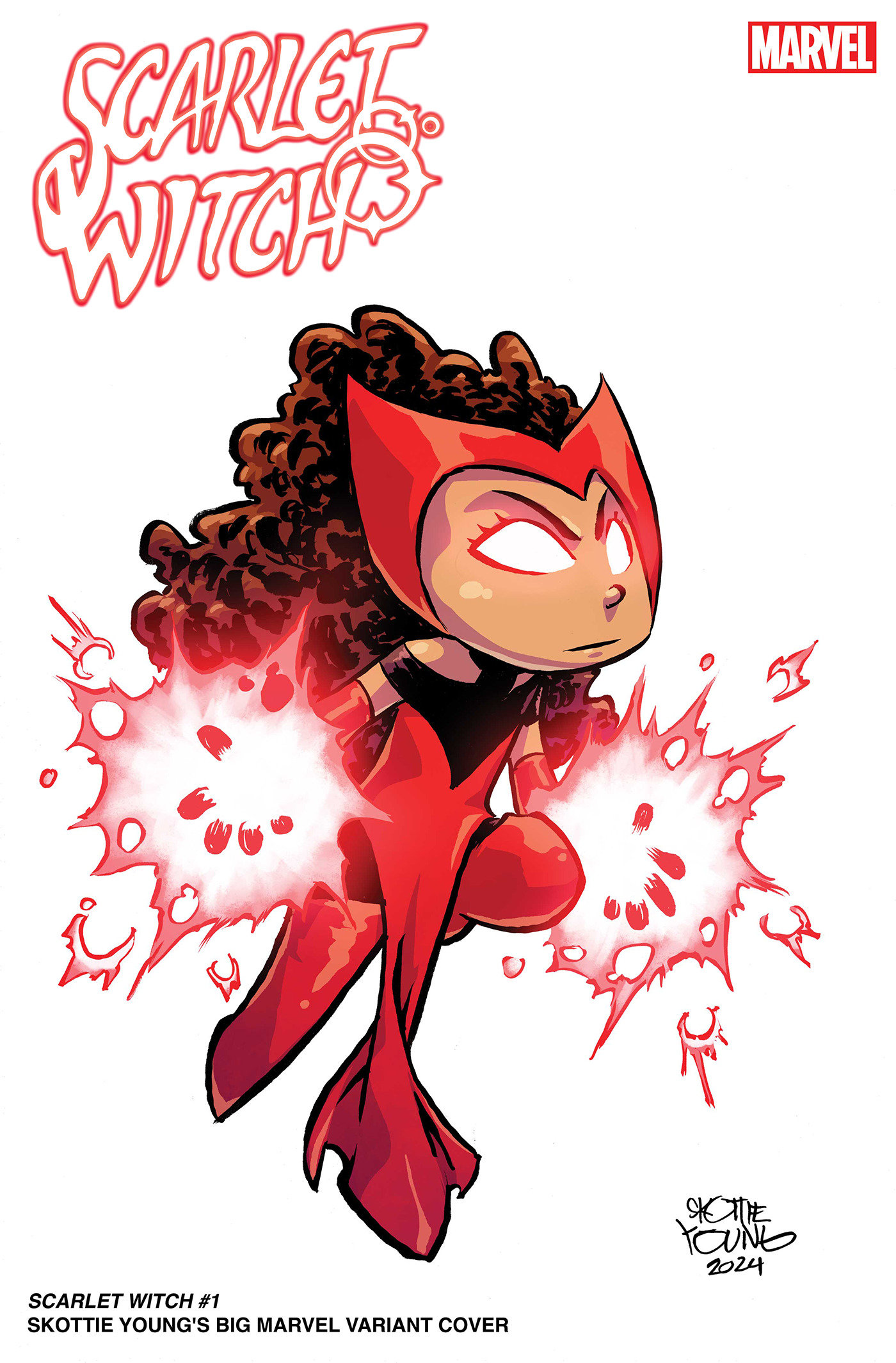 Scarlet Witch #1 Skottie Youngs Big Marvel Variant