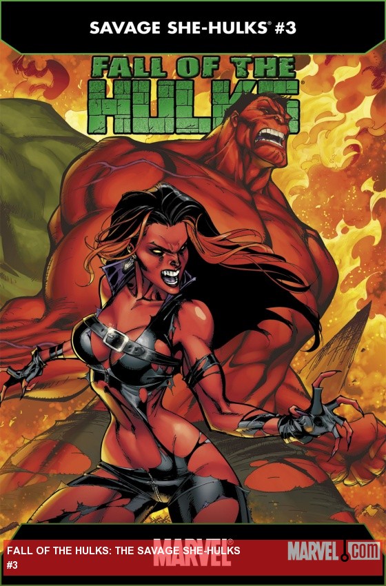 Fall of the Hulks The Savage She-Hulks #3 (2010)