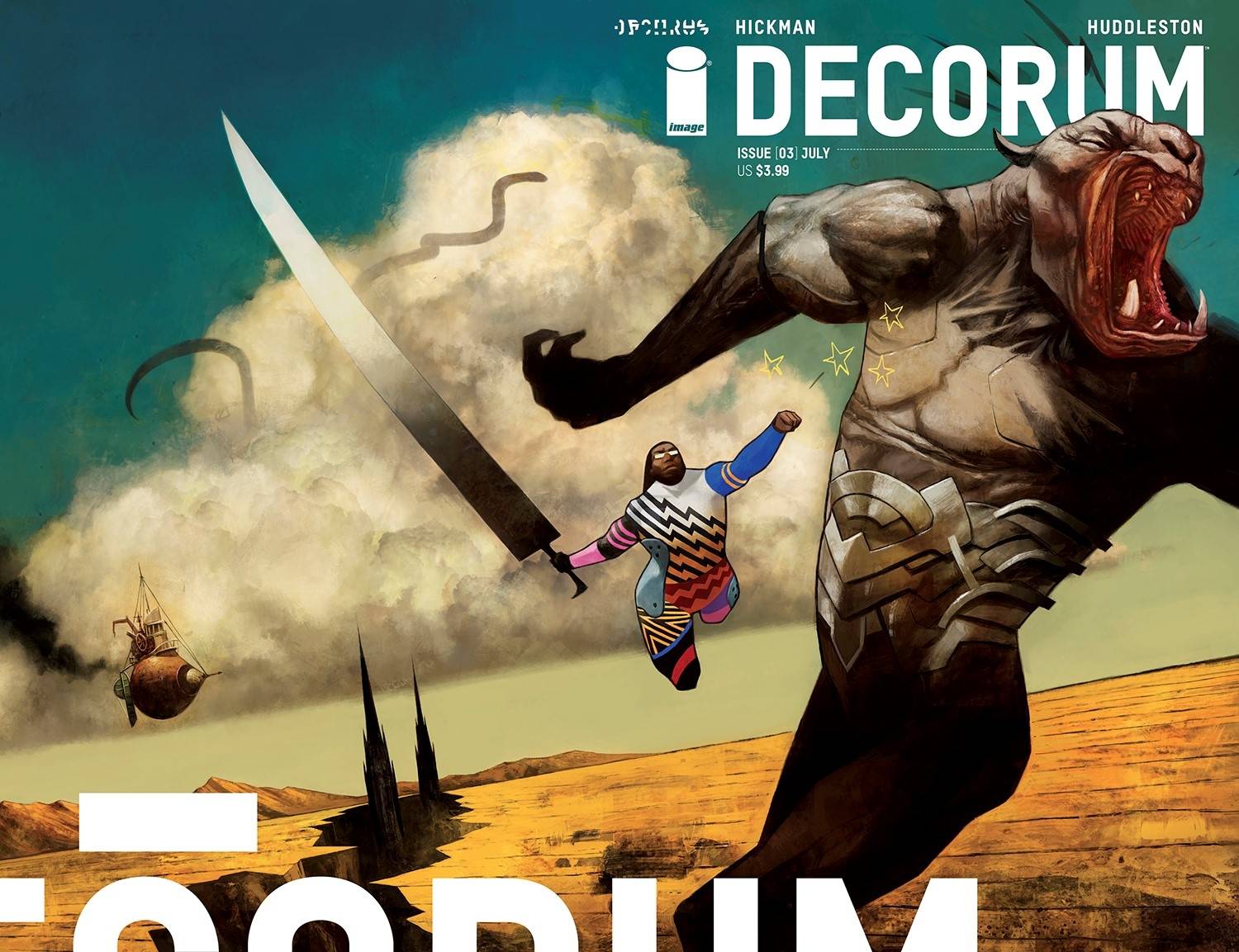 Decorum #3 Cover A Huddleston (Mature) (Of 8)