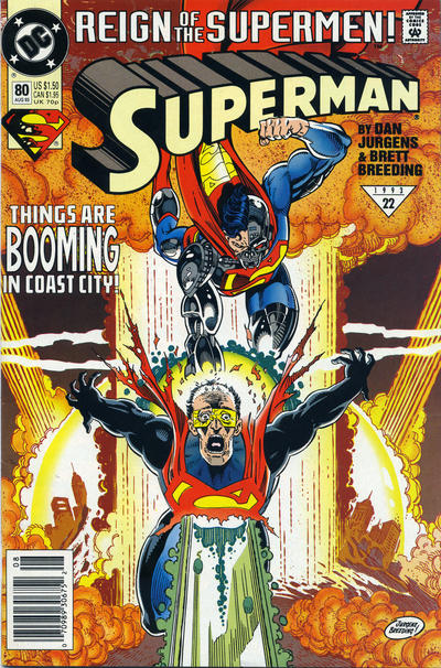 Superman #80 [Newsstand]-Very Good (3.5 – 5)